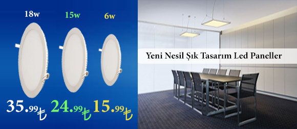 Led Panel Oval