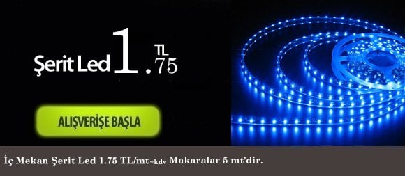 Şerit Led İç Mekan