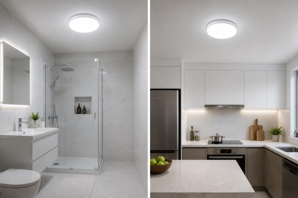 Cata CT-5665 X-Plus 55W Sıva Üstü LED Panel Beyaz Işık Yuvarlak Tavan Armatürü