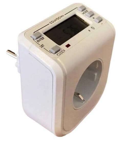 CATA CT-9182 Dijital Zaman Ayarlı Priz | 16A 3500W | Haftalık Programlı Zamanlayıcı Priz | Ev ve Ofis İçin Elektrik Tasarruf Cihazı