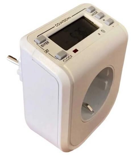 CATA CT-9182 Dijital Zaman Ayarlı Priz | 16A 3500W | Haftalık Programlı Zamanlayıcı Priz | Ev ve Ofis İçin Elektrik Tasarruf Cihazı