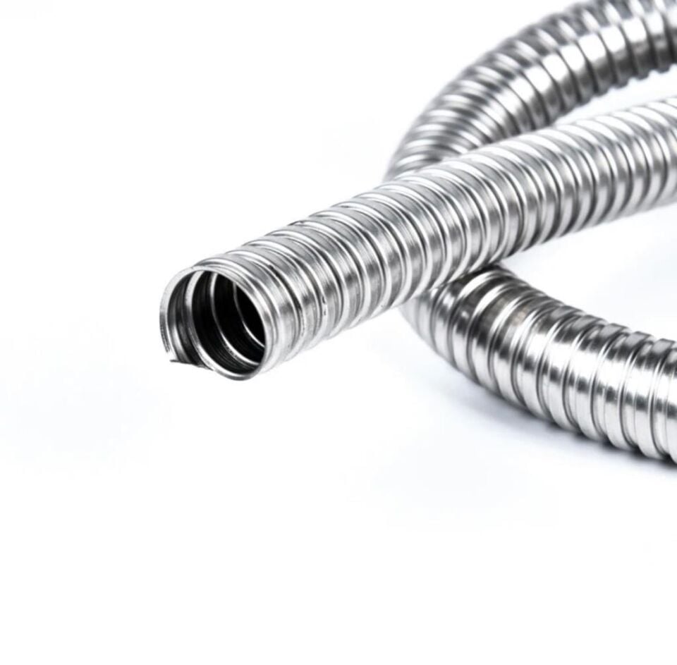 Çetsan 42 mm Çelik Spiral Elektrik Borusu 25 Metre