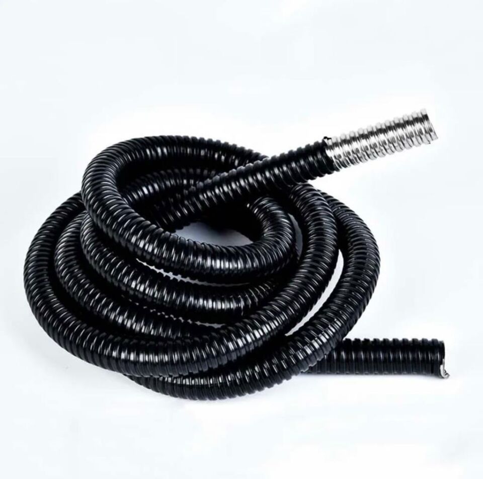 Çetsan 42 mm Pvc İzoleli Çelik Spiral Elektrik Borusu 25 Metre