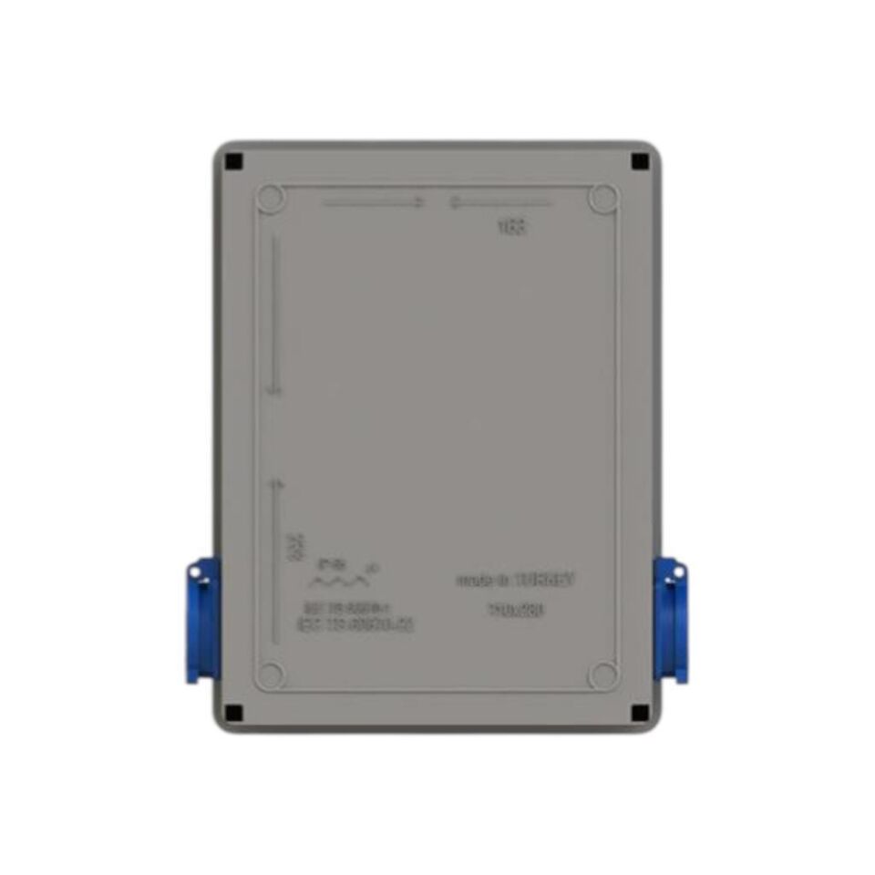 Ne-ad Kombinasyon Kutusu 5002 | 2x Trifaze 25A + 2x Monofaze 16A Prizli Endüstriyel Priz Kutusu | Kompakt ve Darbeye Dayanıklı Yerli Üretim Enerji Paneli