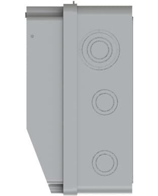 Ne-Ad Küçük Boş Kombinasyon Kutusu 23.8x15.6 cm | ABS Plastik | Priz ve Anahtar Montajına Uygun | Yerli Üretim | Ürün Kodu: 5010