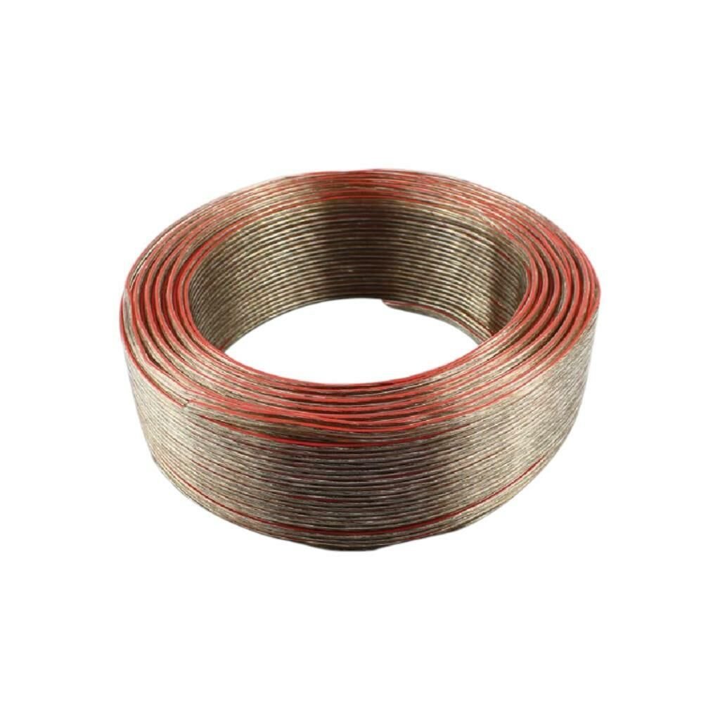 Arge 2*0,75 Bitişik Yassı Kordon Kablo Şeffaf 100 Metre