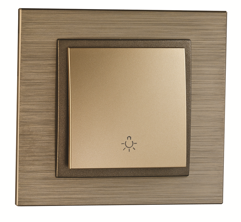 Mono Style Aluminium Bronz Light Çerçeve Dahil