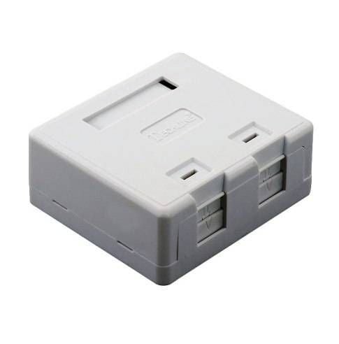 DATA PRİZ ÇİFTLİ (CAT6) SIVA ÜSTÜ