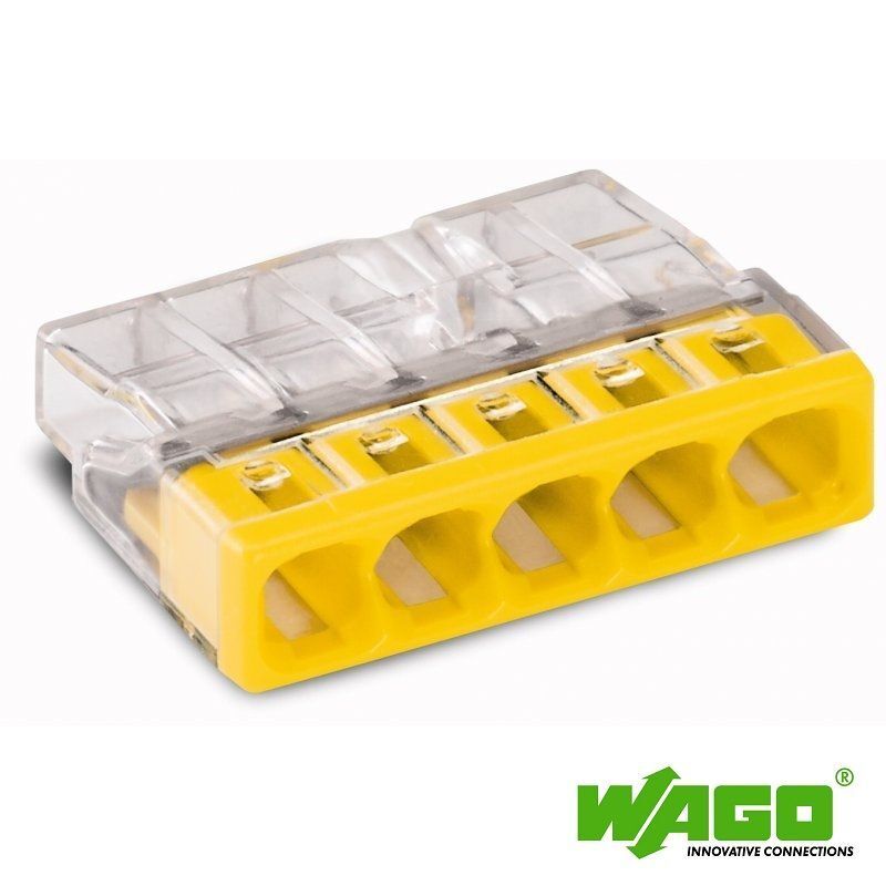 Wago 5x2,5 mm Buat İçi Klemens 100 Adet 2273-205