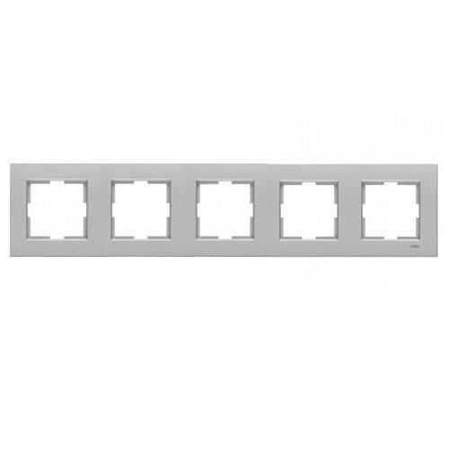 Viko Novella Gümüş Beşli Çerçeve