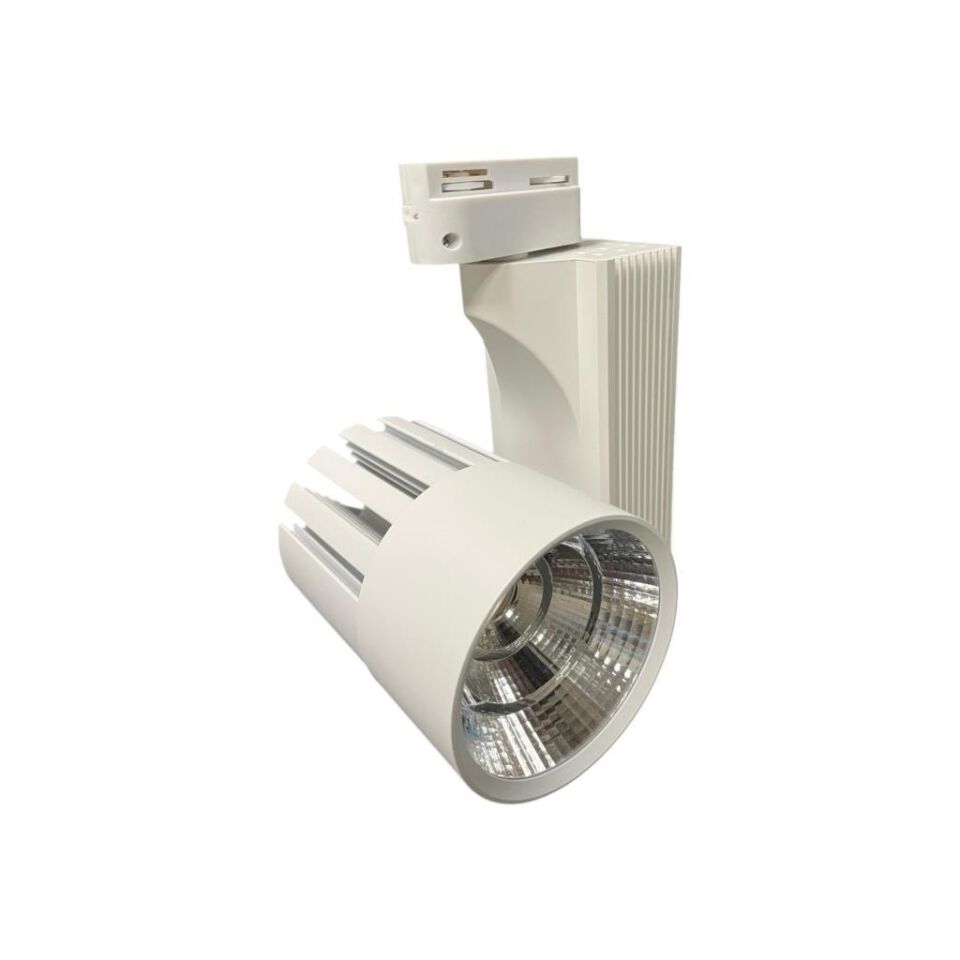 40 Watt Ledli Ray Spot Beyaz Kasa 6500K Beyaz Işık