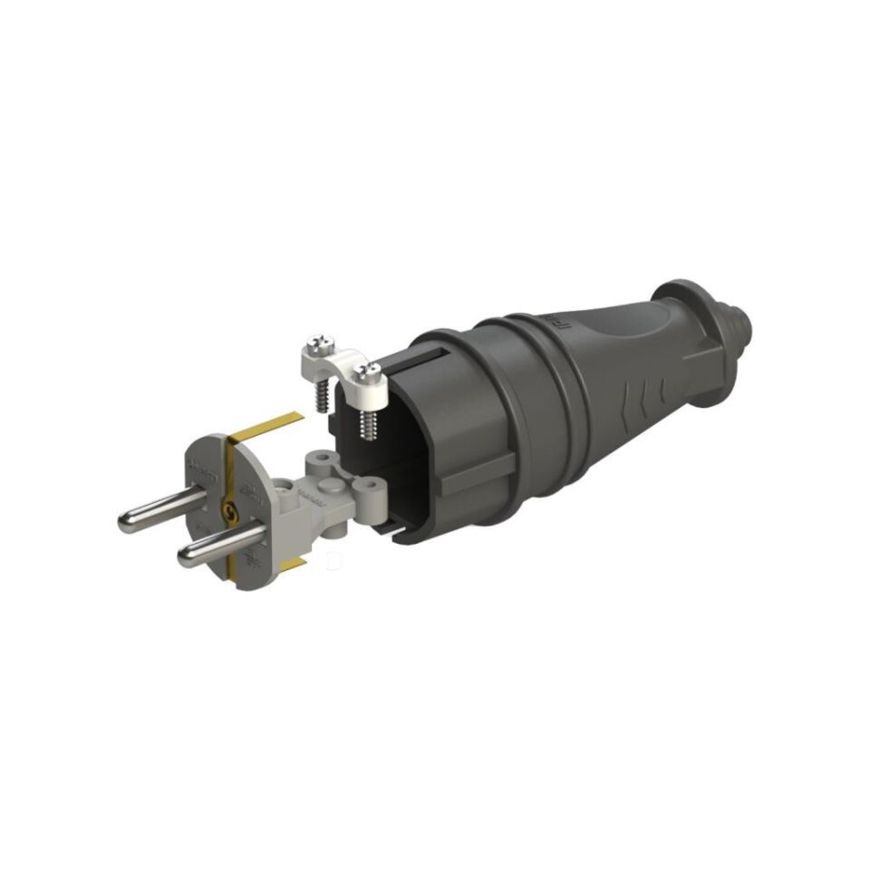 Ne-Ad Kauçuk Erkek Fiş 1*16A 4001