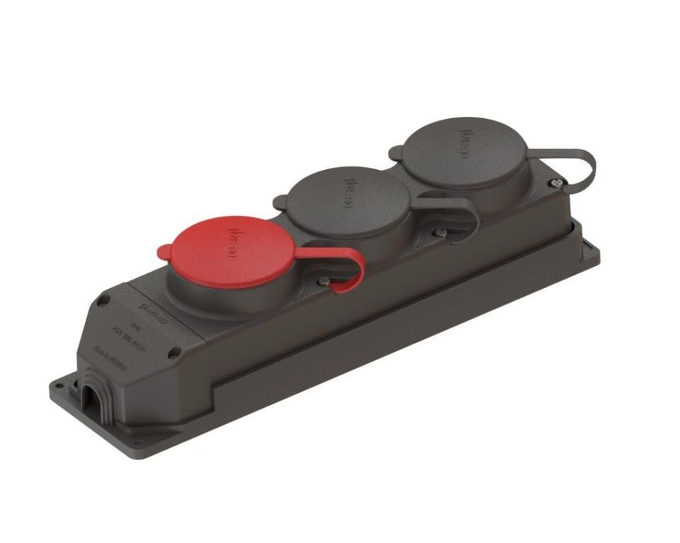 Ne-Ad Kauçuk 1 Trifaze - 2 Monofaze Grup Priz 4010