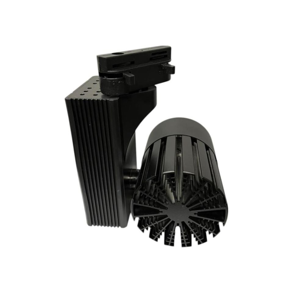 40 Watt Ledli Ray Spot Siyah Kasa Sıcak Beyaz 4000K