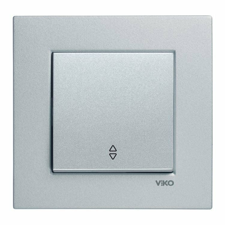 Viko Novella Gümüş Vavien Çerçeve Hariç