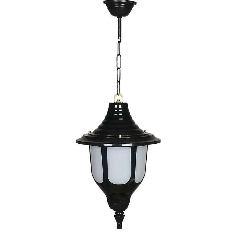 Şanlı 837 Bahçe Aydınlatma Sarkıt Aplik – 24x57 cm, E27 Duy, Polikarbon Camlı, ABS Plastik Gövde, Dış Mekân Avize