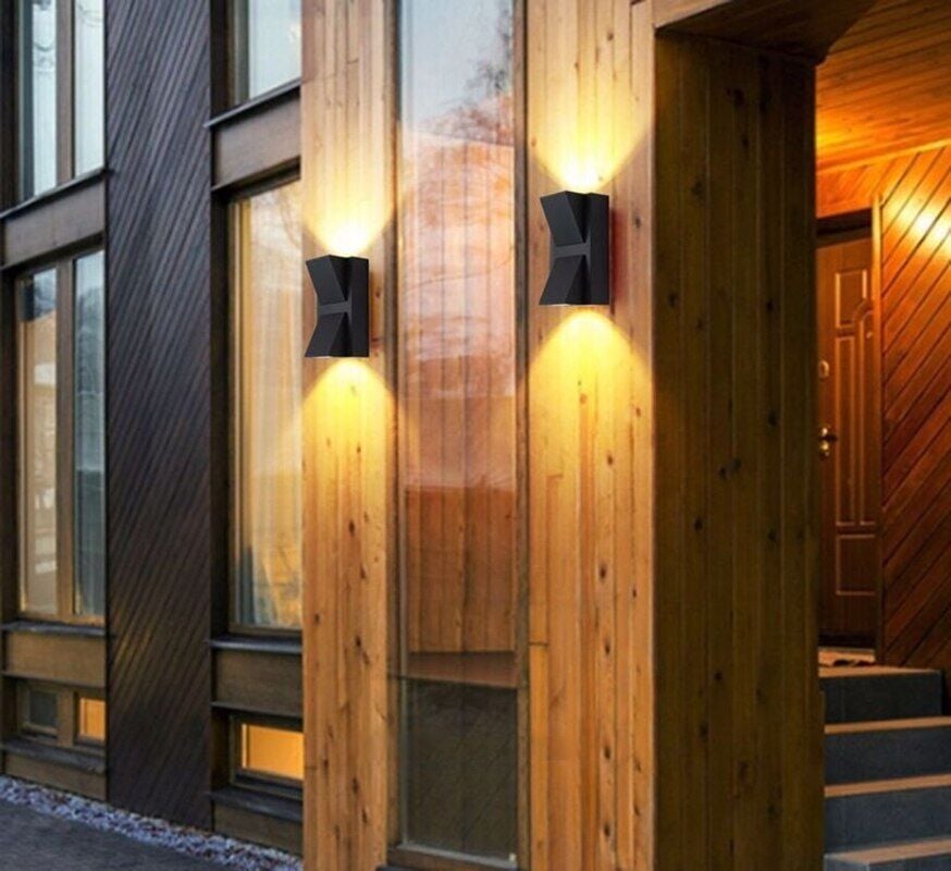 Modern Duvar Led Aplik 7w Gün Işığı Çift Yön Dış Mekan Cata Rodos Aplik CT-7065