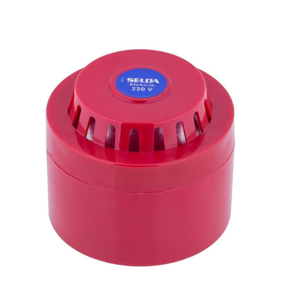 Selda İkaz Korna Siren Plastik 220 Volt