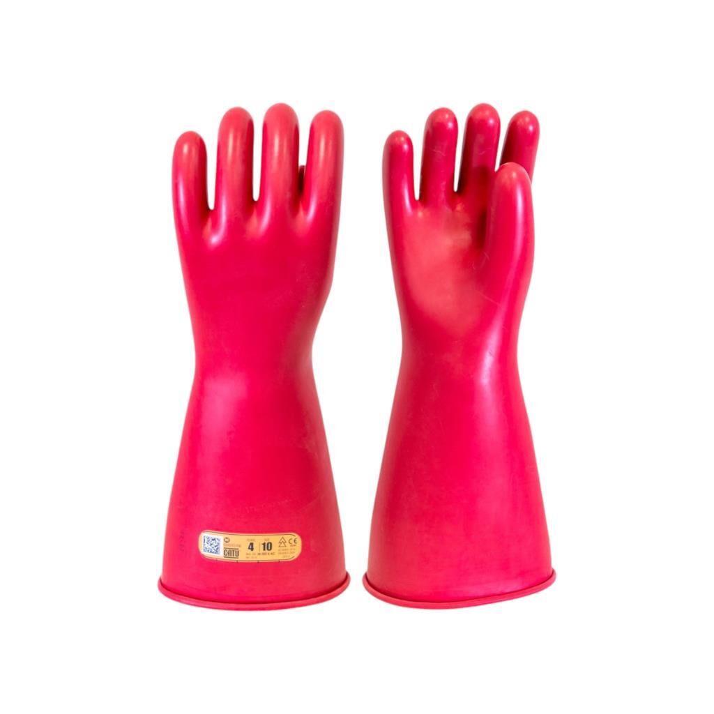Catu Class 4 İzole Elektrikçi Eldiveni 36000V AC Test 40000V DC – Maksimum Gerilim Korumalı Elektriksel İzolasyon Eldiveni