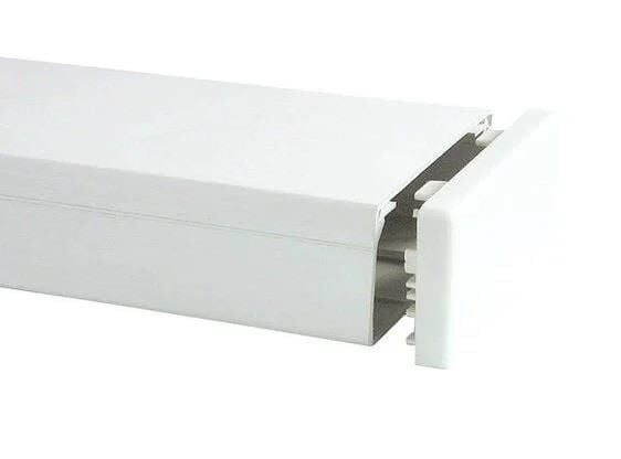 Mutlusan 100x50 Kablo Kanalı Sonlama Kapağı – Beyaz Uç Tapa | 0010441000500000