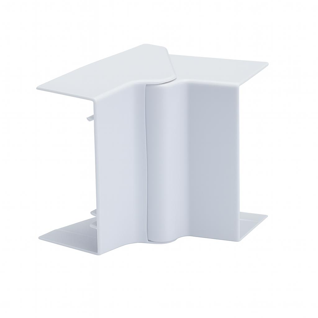 Mutlusan 100x50 Kablo Kanalı İç Köşe Hareketli Bağlantı Parçası | Ürün Kodu: 0010391000500100