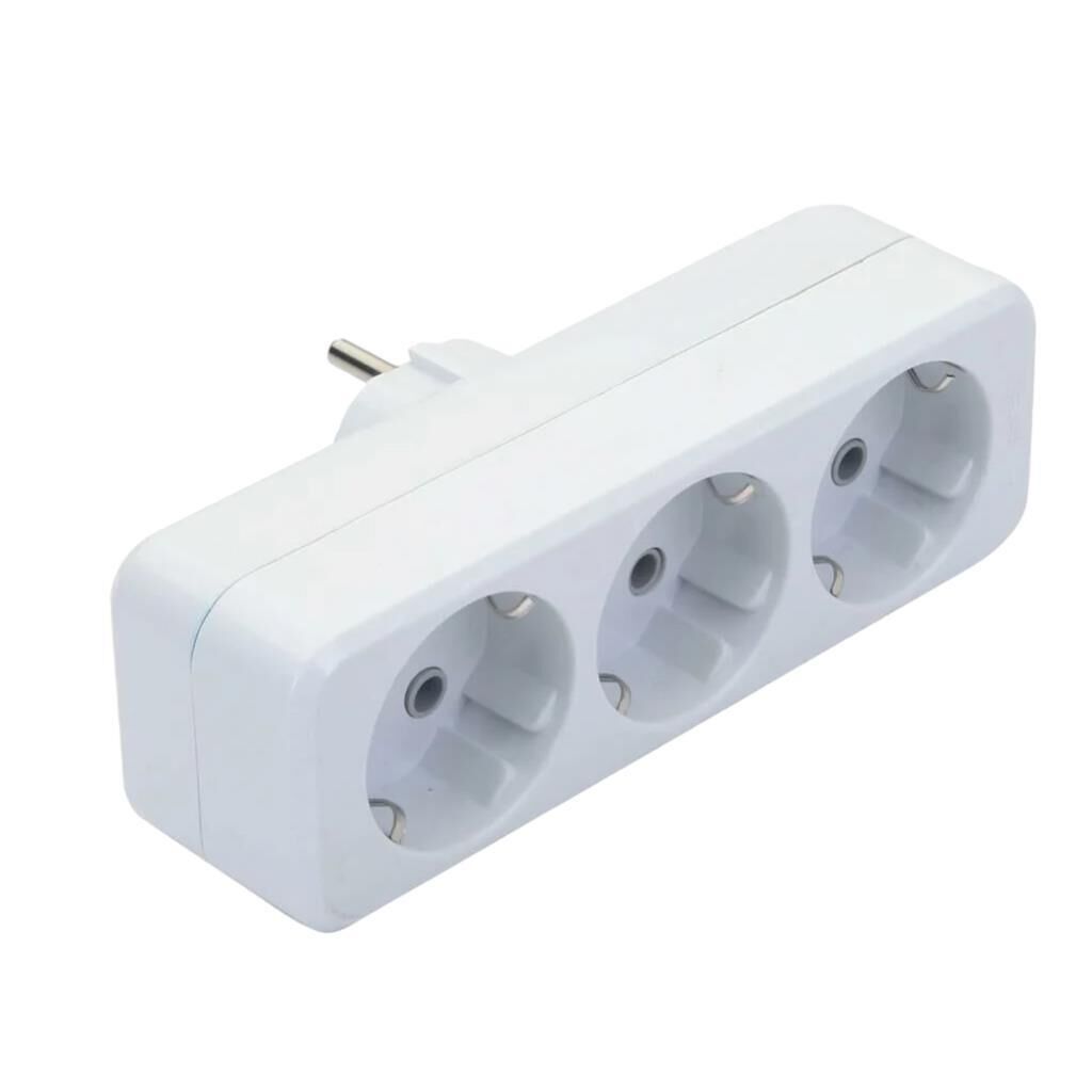 De-Pa Üçlü Topraklı Golyat Fiş Priz Çoğaltıcı