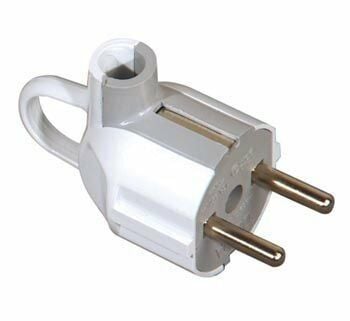 De-pa Topraklı Erkek Fiş L Tipi Kulplu 11103