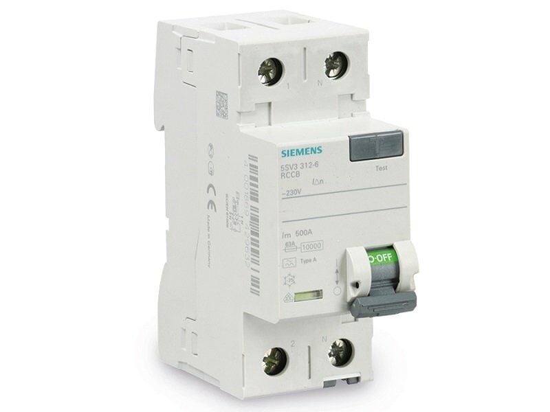 Siemens 1x63-30 mA Kaçak Akım Koruma Rölesi 5SV5316-6