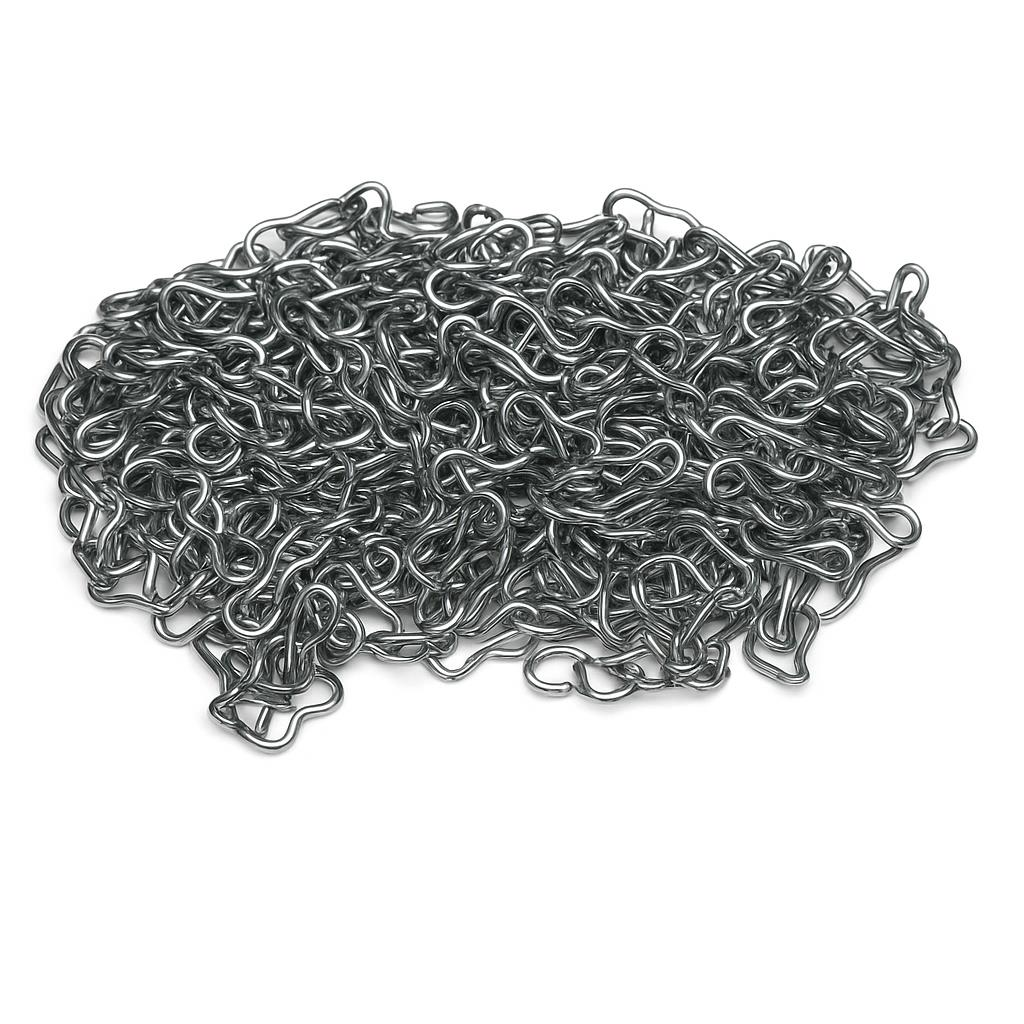 Çetsan FZ.1925 Floresan Askı Zinciri – 100 Metre, Tavana Montaj İçin Dayanıklı Metal Zincir