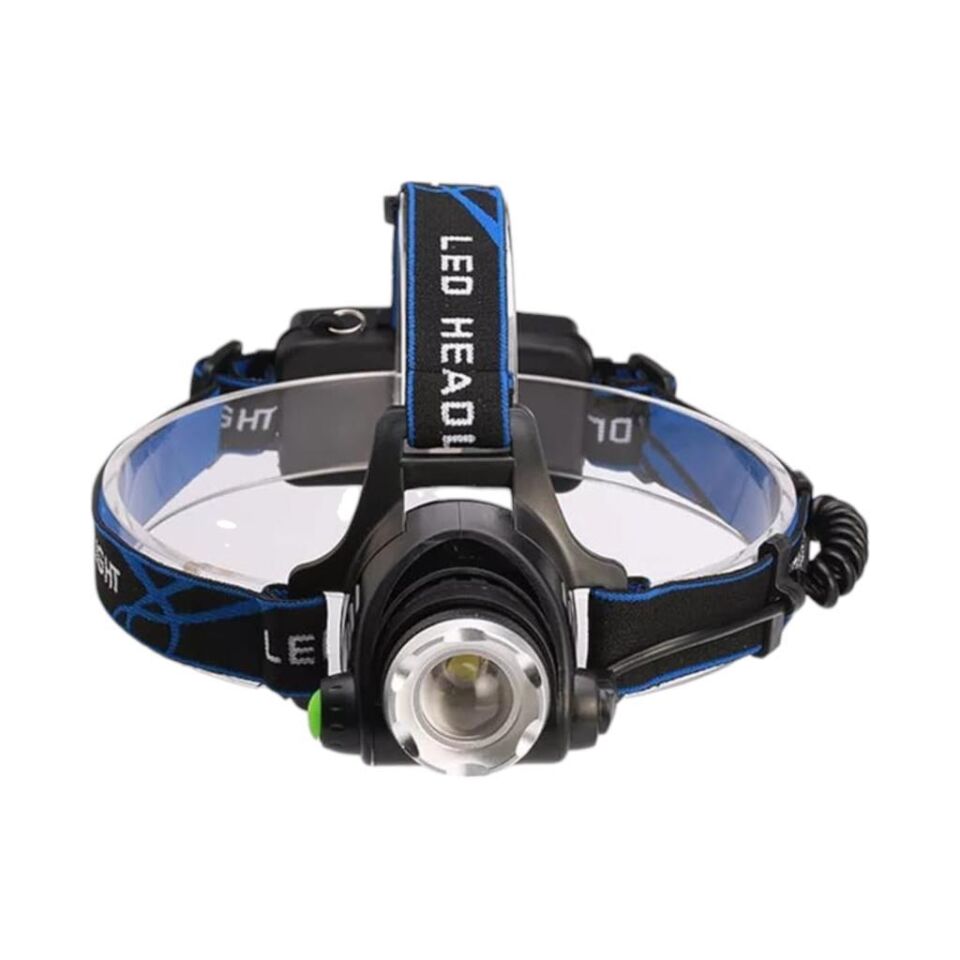 CATA CT-9123 Şarjlı LED Kafa Feneri | Zoom Özellikli, 3 Modlu, 300 Lümen IP44 | Kamp, Balıkçılık, Tamirat, Koşu İçin Kafa Lambası