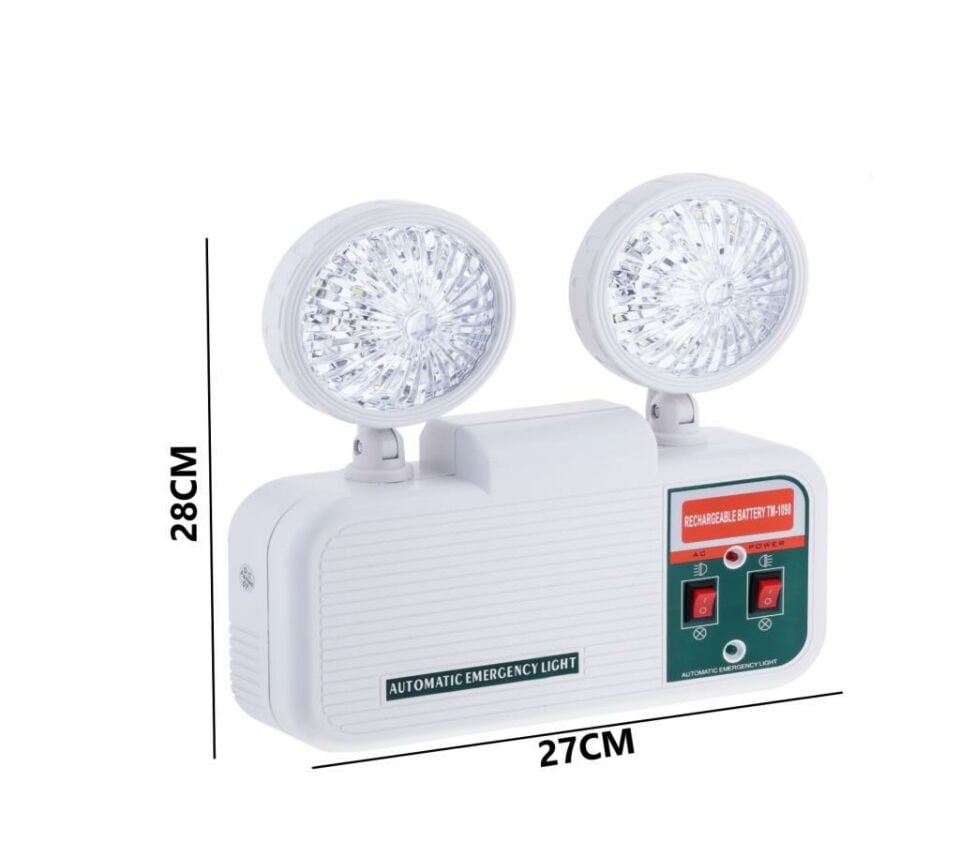 Selda 2x9 Watt Acil Aydınlatma Armaturu Seyyar Ledli Işıldak