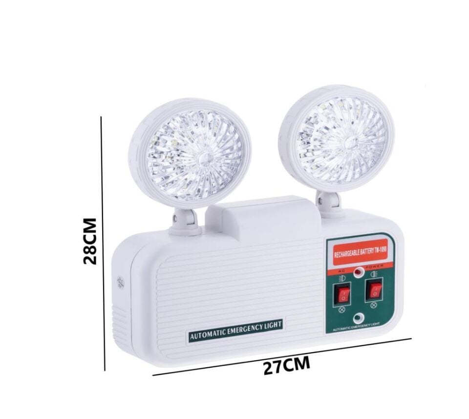 Selda 2x9 Watt Acil Aydınlatma Armaturu Seyyar Ledli Işıldak