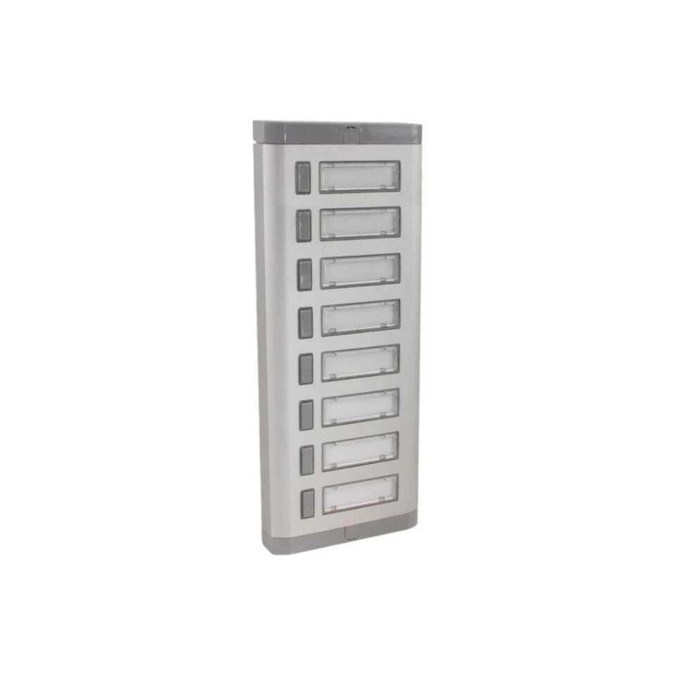 8'li Aluminyum Zil Butonu Işıklı Hp'siz Yenişark