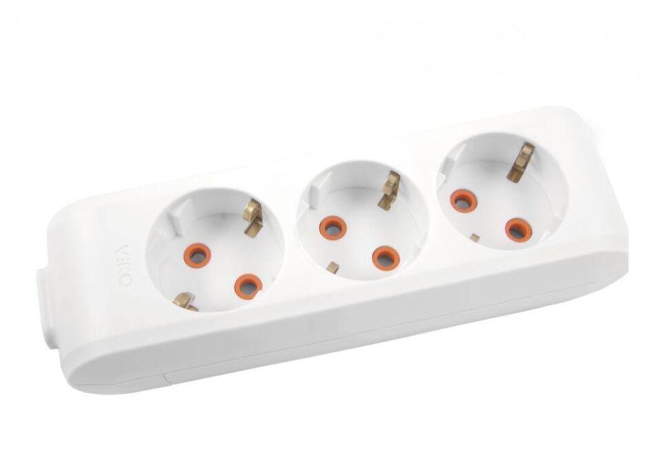 Viko Multilet 3 lü Kablosuz Grup Priz Çocuk Korumalı