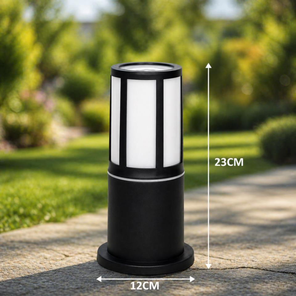 Zita 270K Galata Bahçe Aydınlatma Armatürü | E27 Duy | IP54 Su Geçirmez | UV Dayanıklı Modern Dış Mekan Lamba