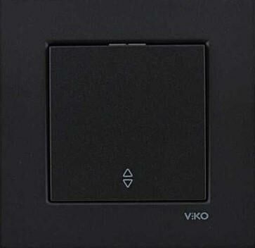 Viko Novella Siyah Renkli Vavien Anahtar Çerçeve Dahil Siyah