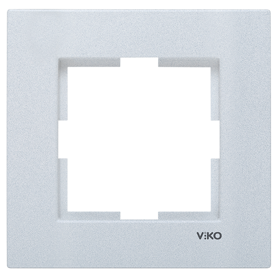 Viko Novella Gümüş Tekli Çerçeve