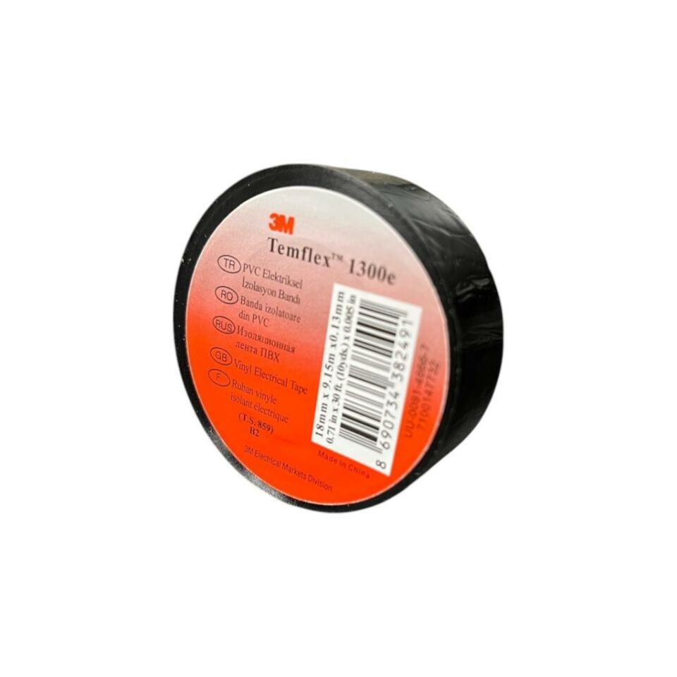 3M Temflex 1300e İzole Elektrik Bantı 1 Adet