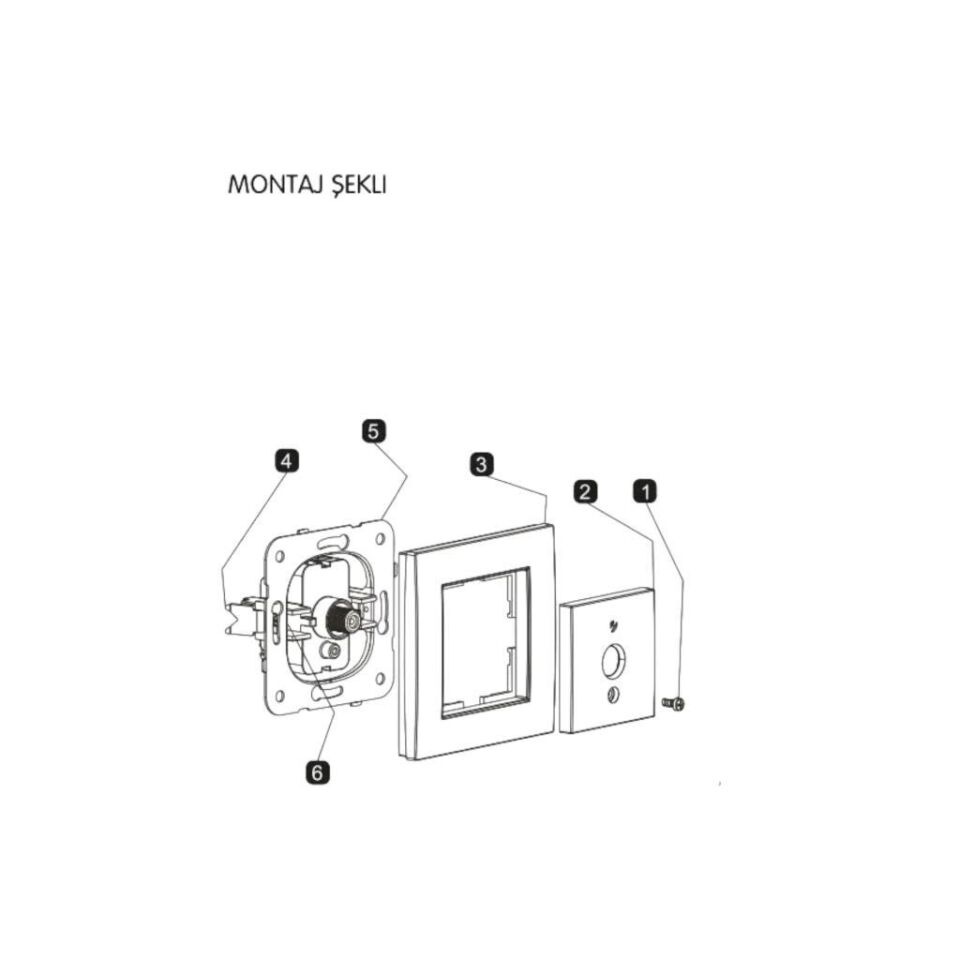 Viko Karre Krem Uydu Prizi F Konnektörlü Çerçeve Dahil