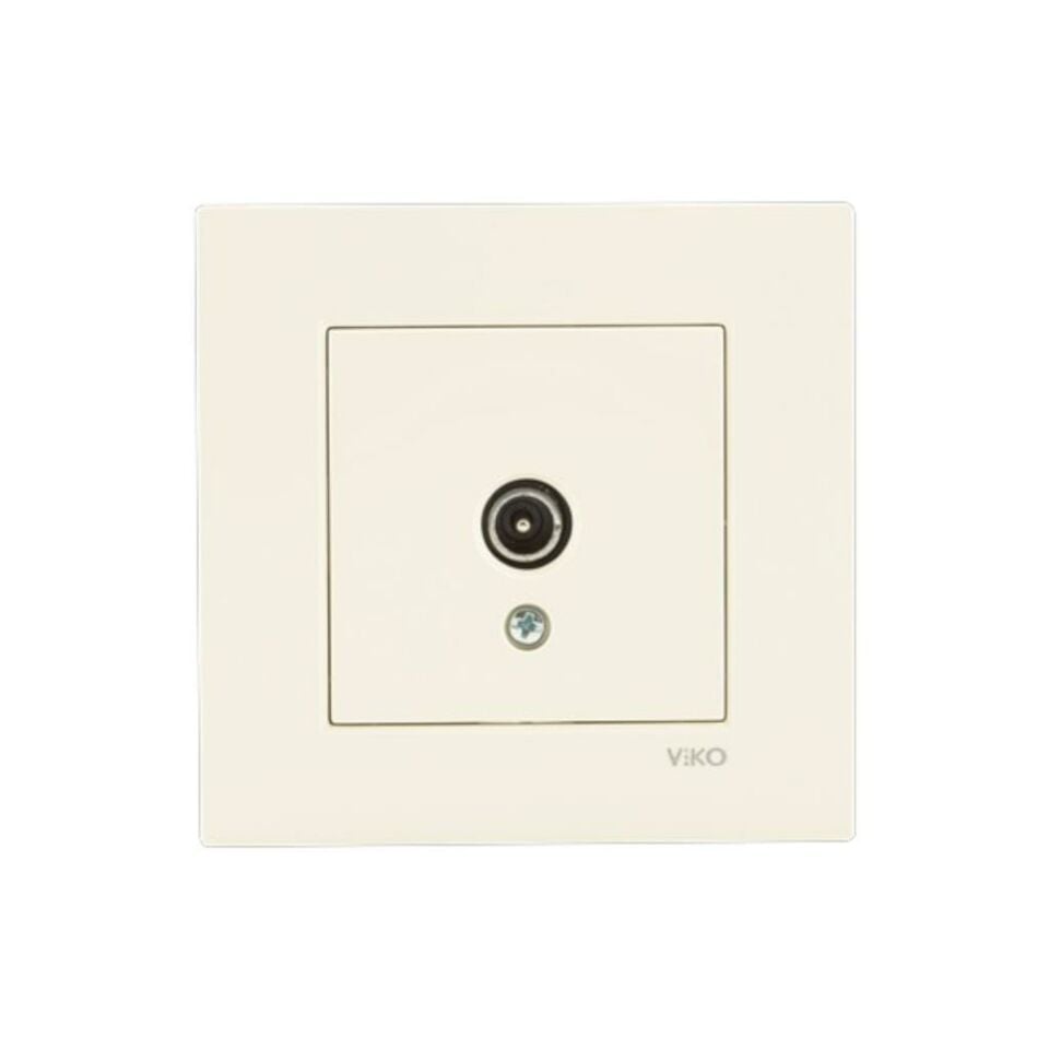 Viko Karre Krem Tv Prizi Çerçeve Dahil