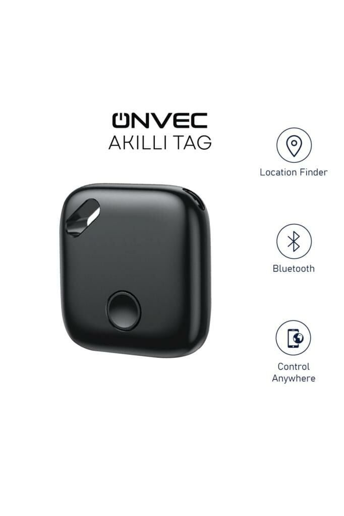 Onvec Smart Tag Akıllı Takip Cihazı Apple Uyumlu
