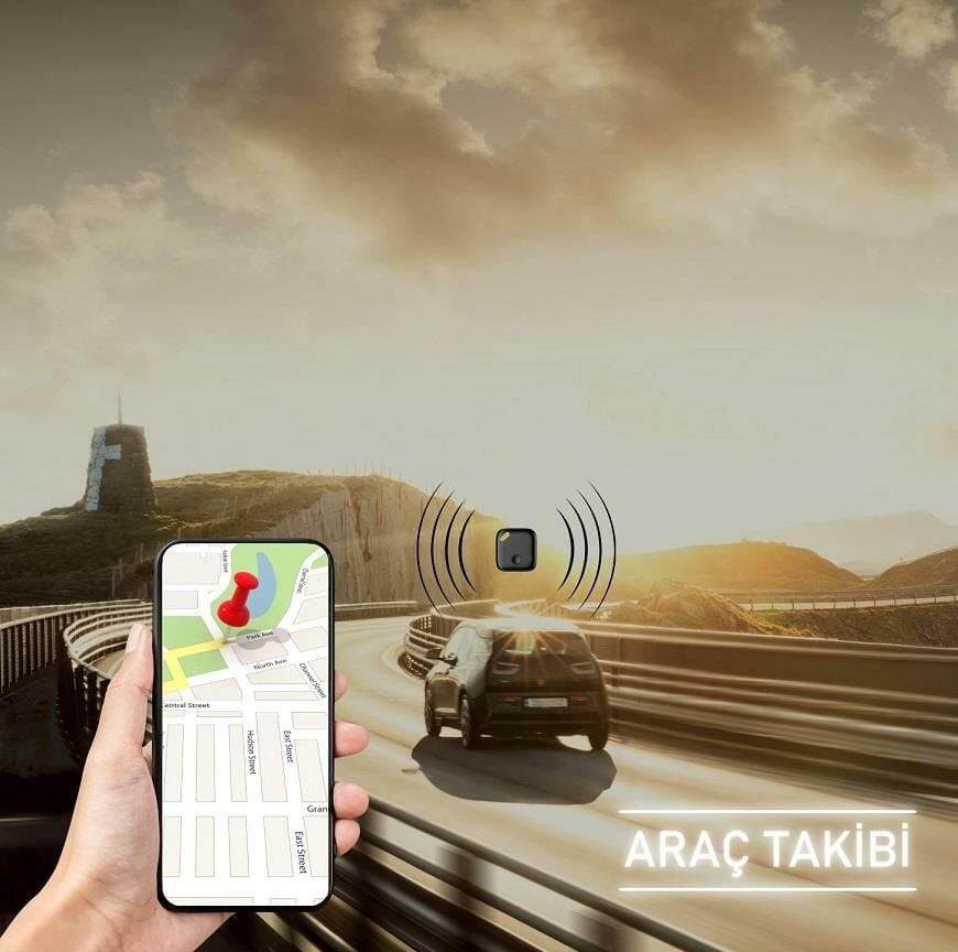 Onvec Smart Tag Akıllı Takip Cihazı Apple Uyumlu