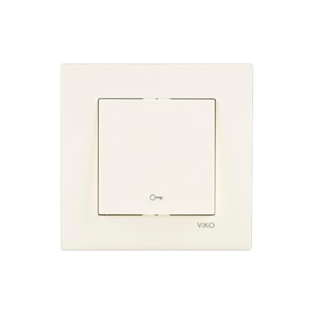 Viko Karre Krem Kapı Otomatiği Çerçeve Dahil