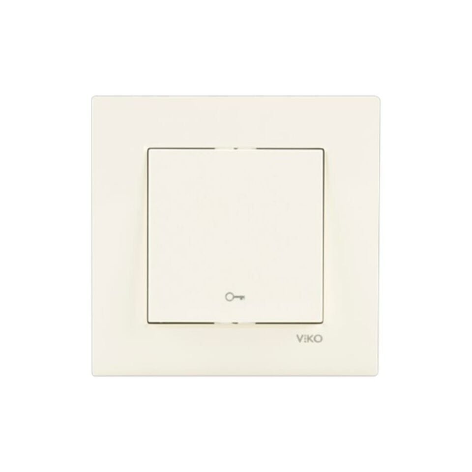 Viko Karre Krem Kapı Otomatiği Çerçeve Dahil