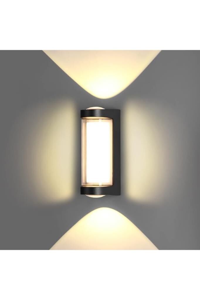 Dekoratif Su Geçirmez Üç Yönlü Led Aplik Cata Lara 9w 3200k Gün Işığı Led Aydınlatma