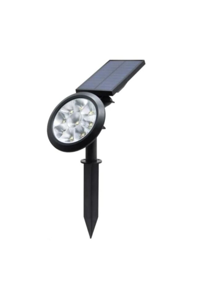 18w 6400K Beyaz Işık Güneş Enerjili Kazıklı Çim Lambası Cata Solar Bahçe Armatürü