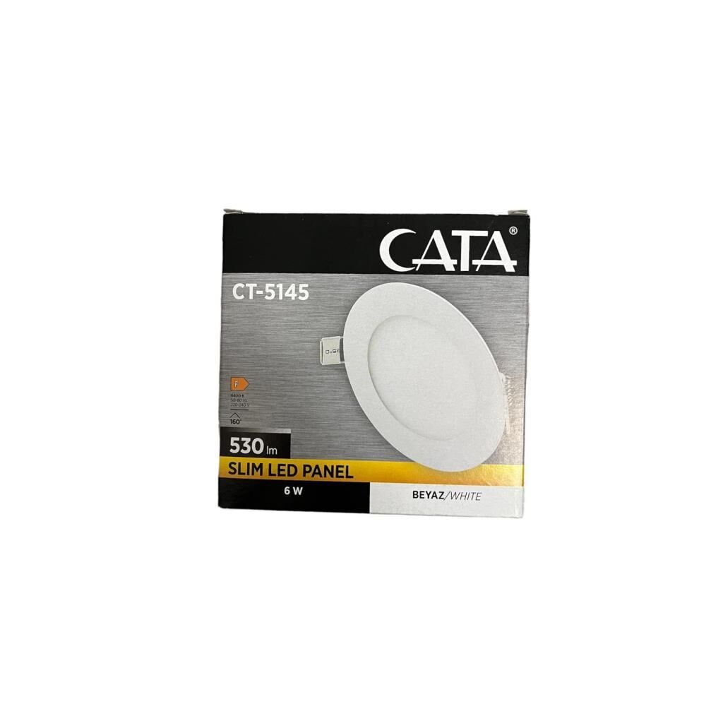 Cata 6 Watt Slim Led Panel Spot Beyaz Işık 5145
