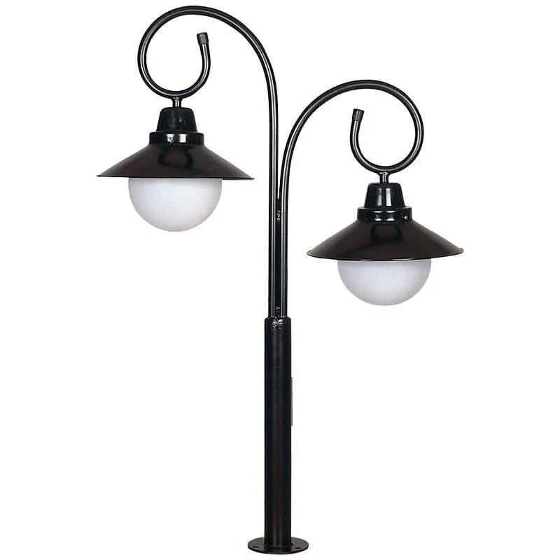 Şanlı ŞA113 Çim Aydınlatma Armatürü – 130 cm Boy, 90 cm En, E27 Duylu, Polietilen Cam, Çelik Boru Gövde, Bahçe ve Peyzaj Aydınlatması (Ampul Hariç)