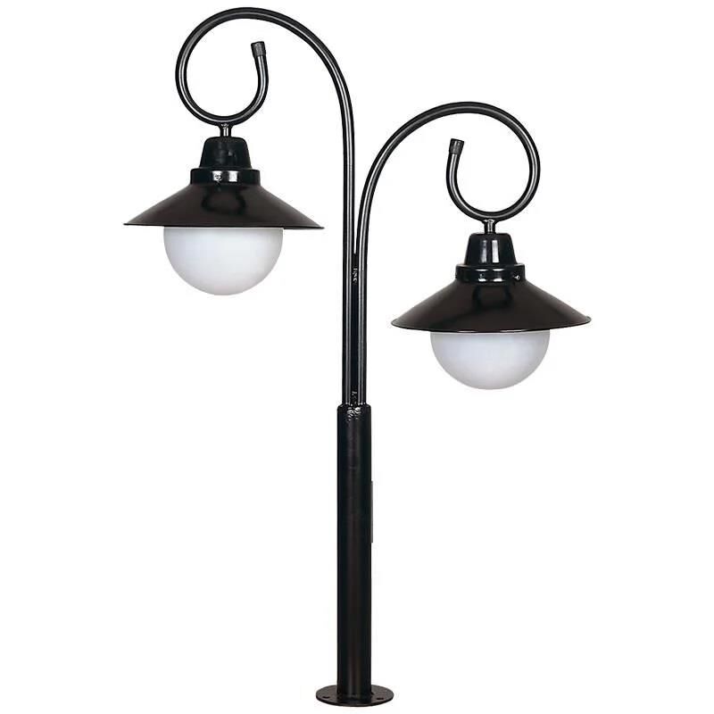 Şanlı ŞA113 Çim Aydınlatma Armatürü – 130 cm Boy, 90 cm En, E27 Duylu, Polietilen Cam, Çelik Boru Gövde, Bahçe ve Peyzaj Aydınlatması (Ampul Hariç)