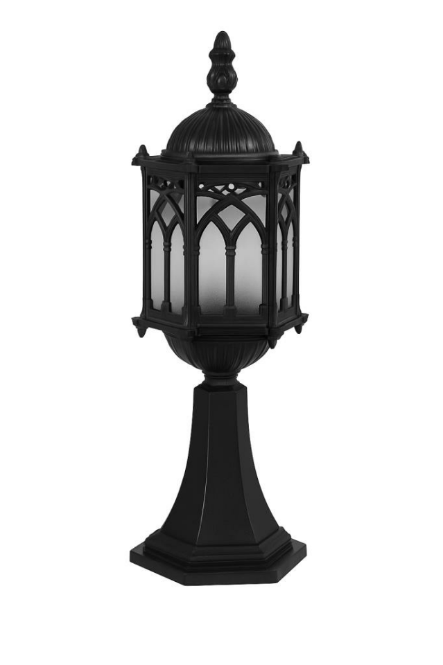 Şanlı ŞA 461 Set Üstü Bahçe Armatürü – 48 cm, E27 Duy, Alüminyum Gövde, Polikarbon Cam